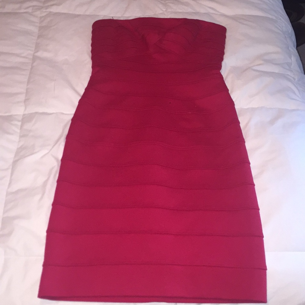Beautiful BCBG red bandage dress